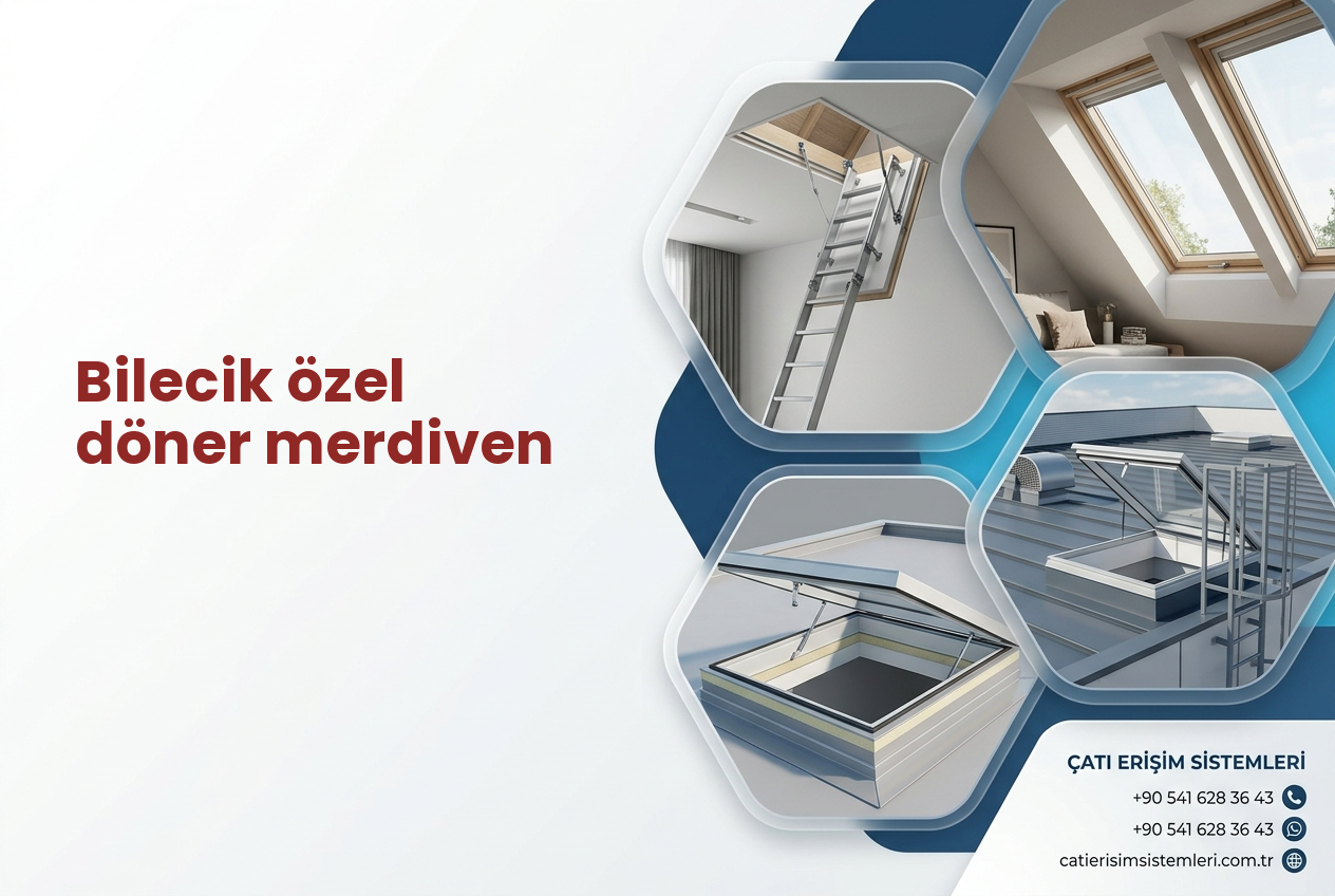 Bilecik özel döner merdiven