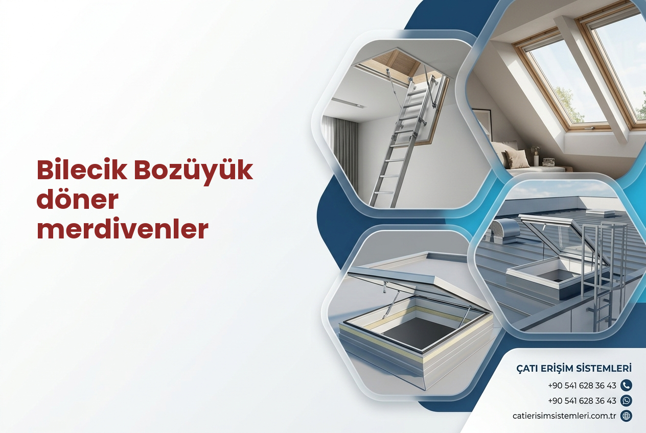 Bilecik Bozüyük döner merdivenler