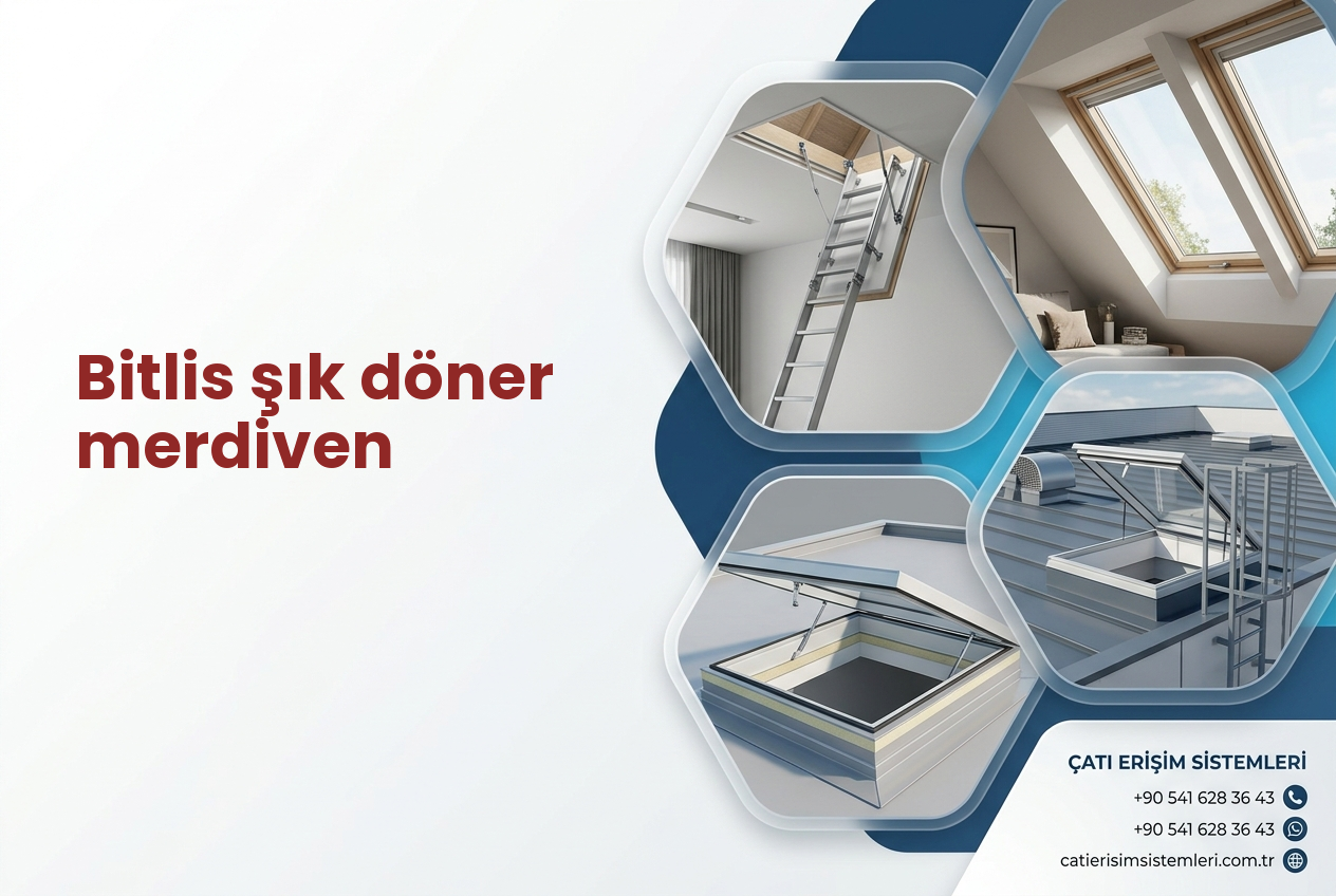 Bitlis şık döner merdiven