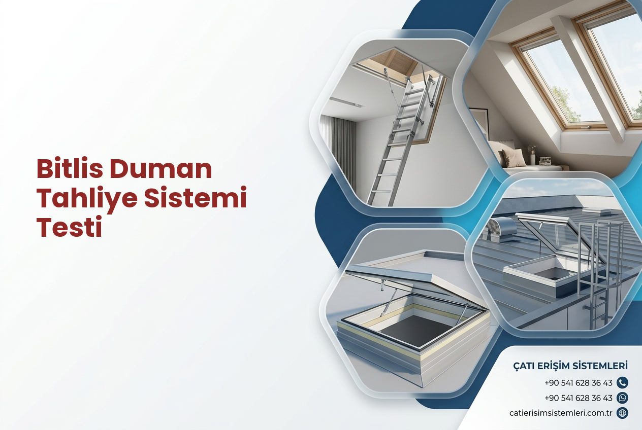 Bitlis Duman Tahliye Sistemi Testi