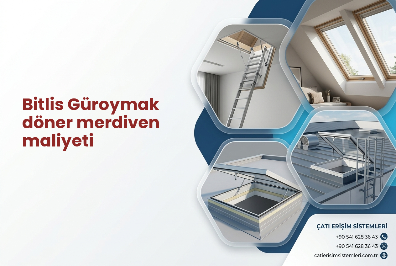 Bitlis Güroymak döner merdiven maliyeti