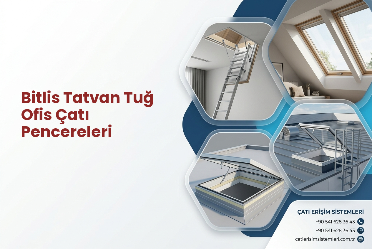 Bitlis Tatvan Tuğ Ofis Çatı Pencereleri