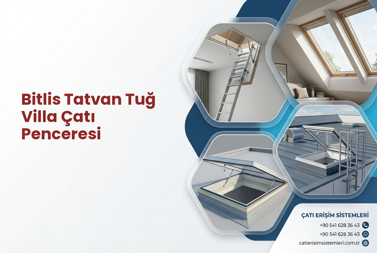 Bitlis Tatvan Tuğ Villa Çatı Penceresi