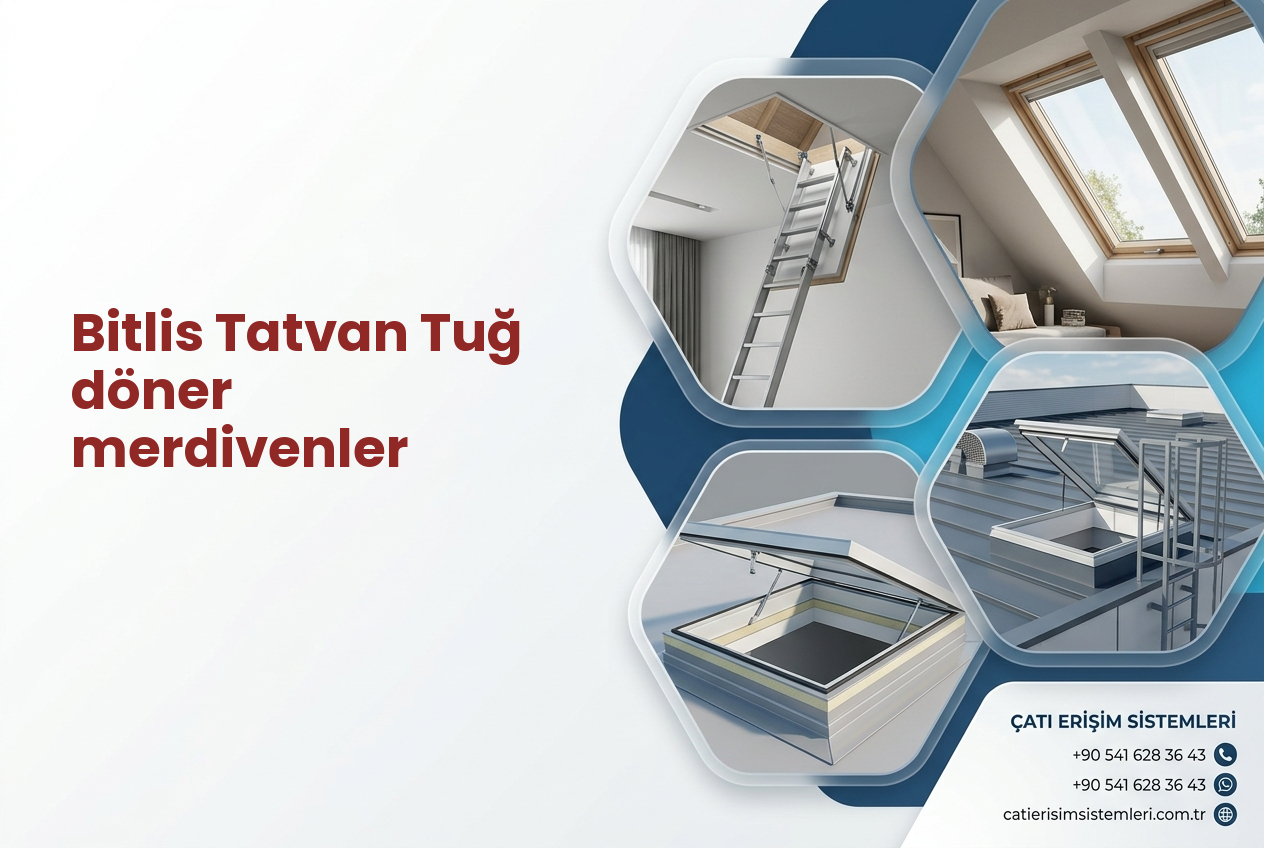 Bitlis Tatvan Tuğ döner merdivenler