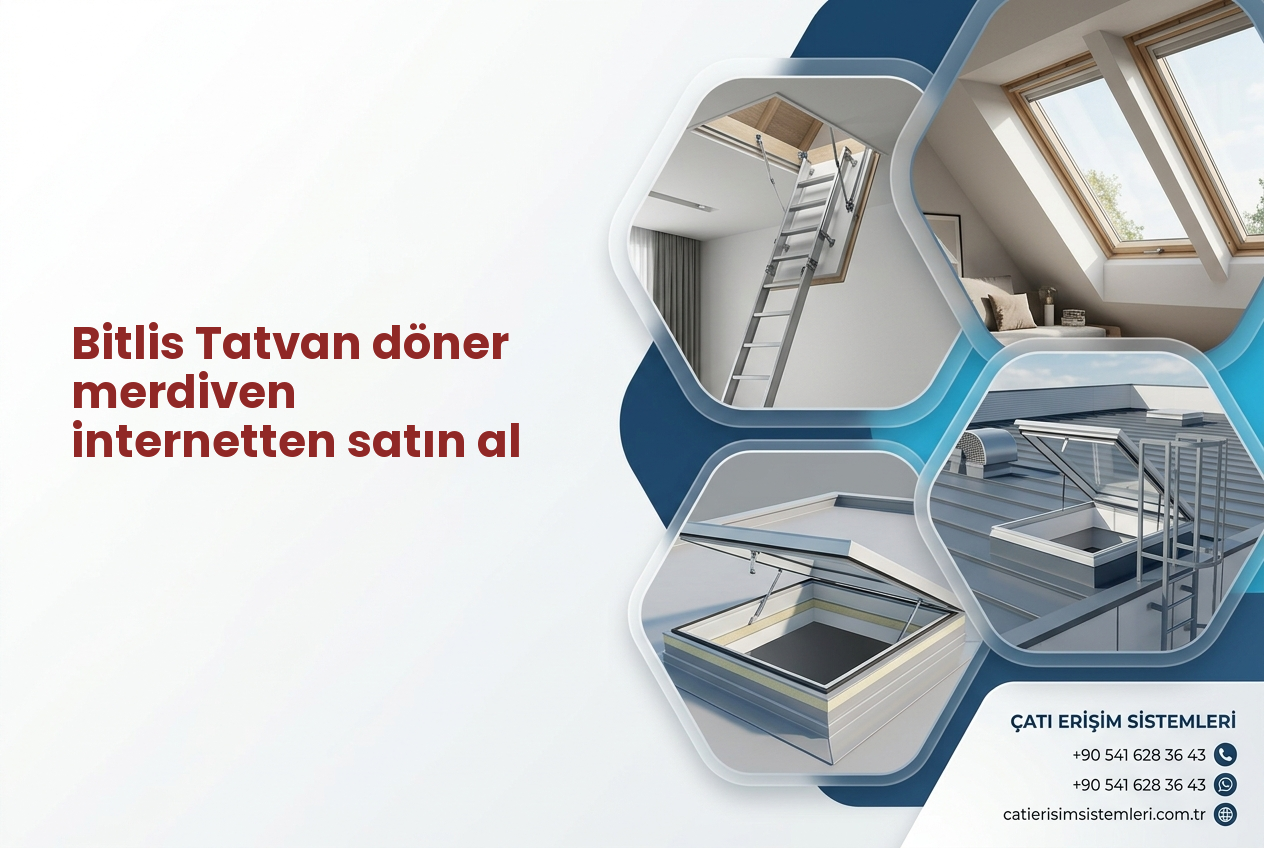 Bitlis Tatvan döner merdiven internetten satın al