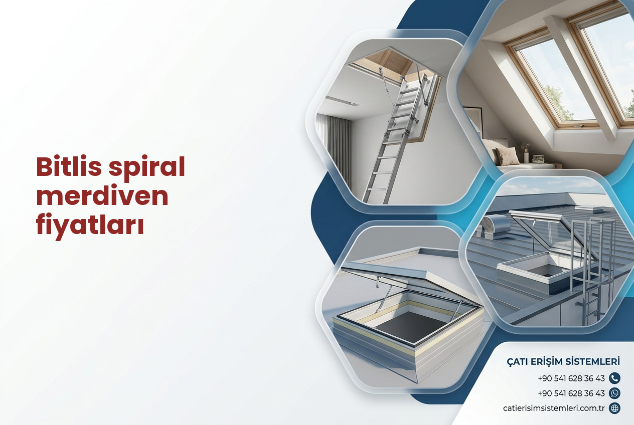 Bitlis spiral merdiven fiyatları