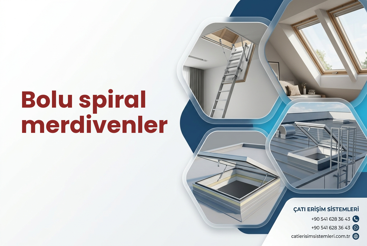 Bolu spiral merdivenler