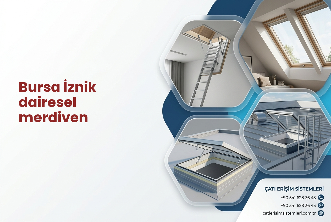 Bursa İznik dairesel merdiven