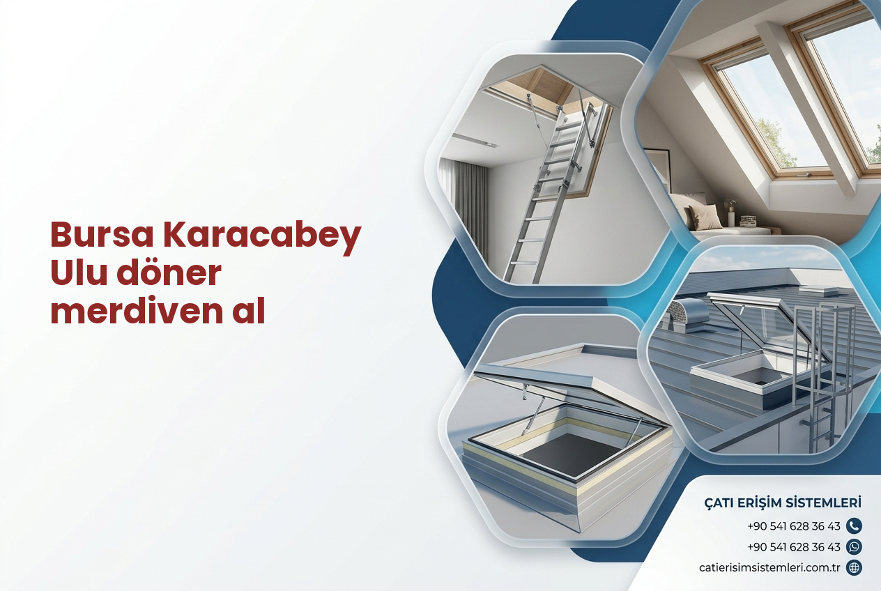 Bursa Karacabey Ulu döner merdiven al