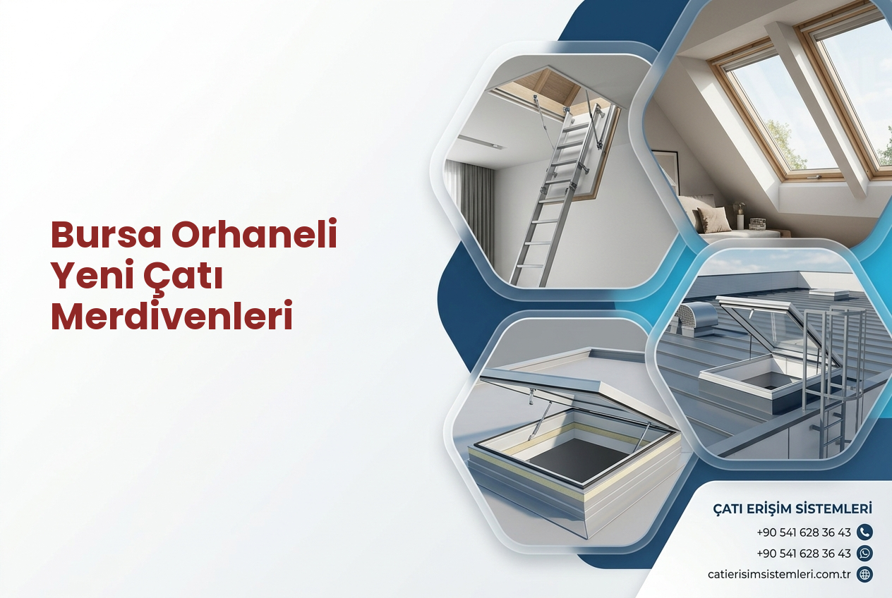 Bursa Orhaneli Yeni Çatı Merdivenleri