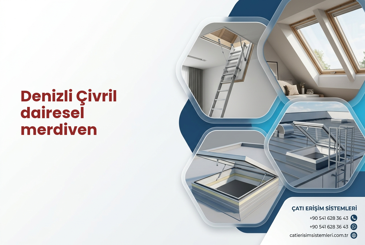 Denizli Çivril dairesel merdiven
