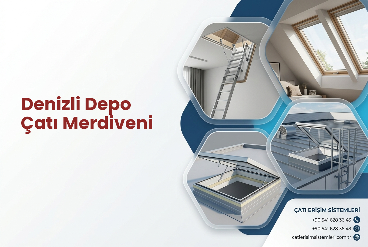 Denizli Depo Çatı Merdiveni