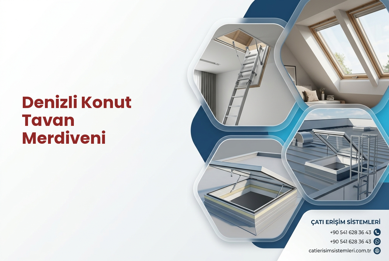 Denizli Konut Tavan Merdiveni