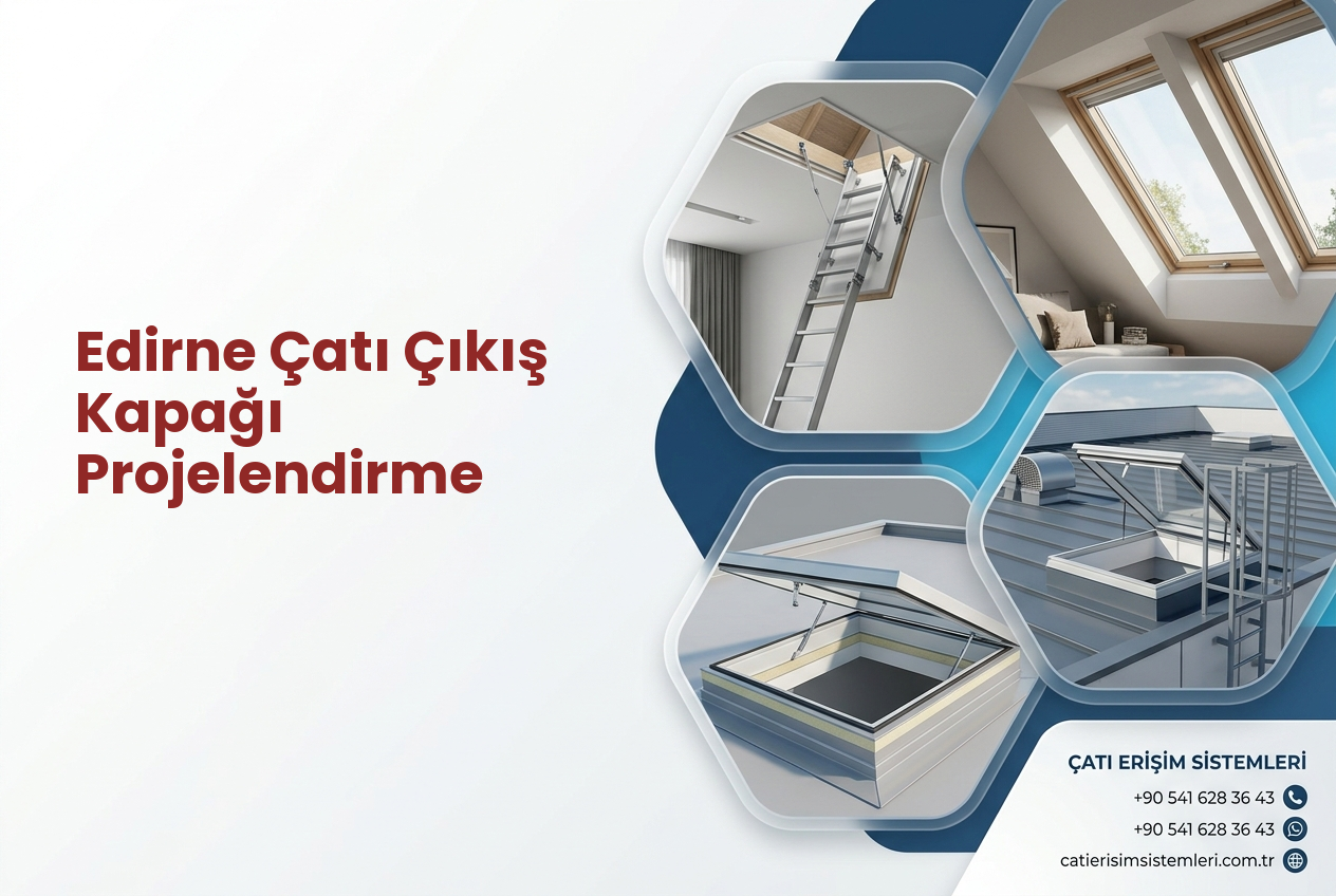 Edirne Çatı Çıkış Kapağı Projelendirme