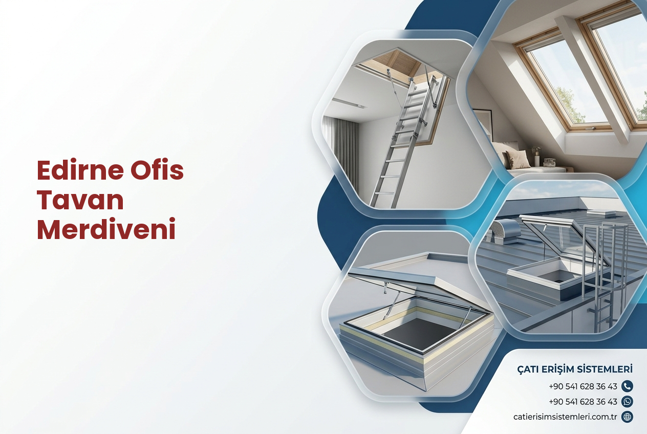 Edirne Ofis Tavan Merdiveni
