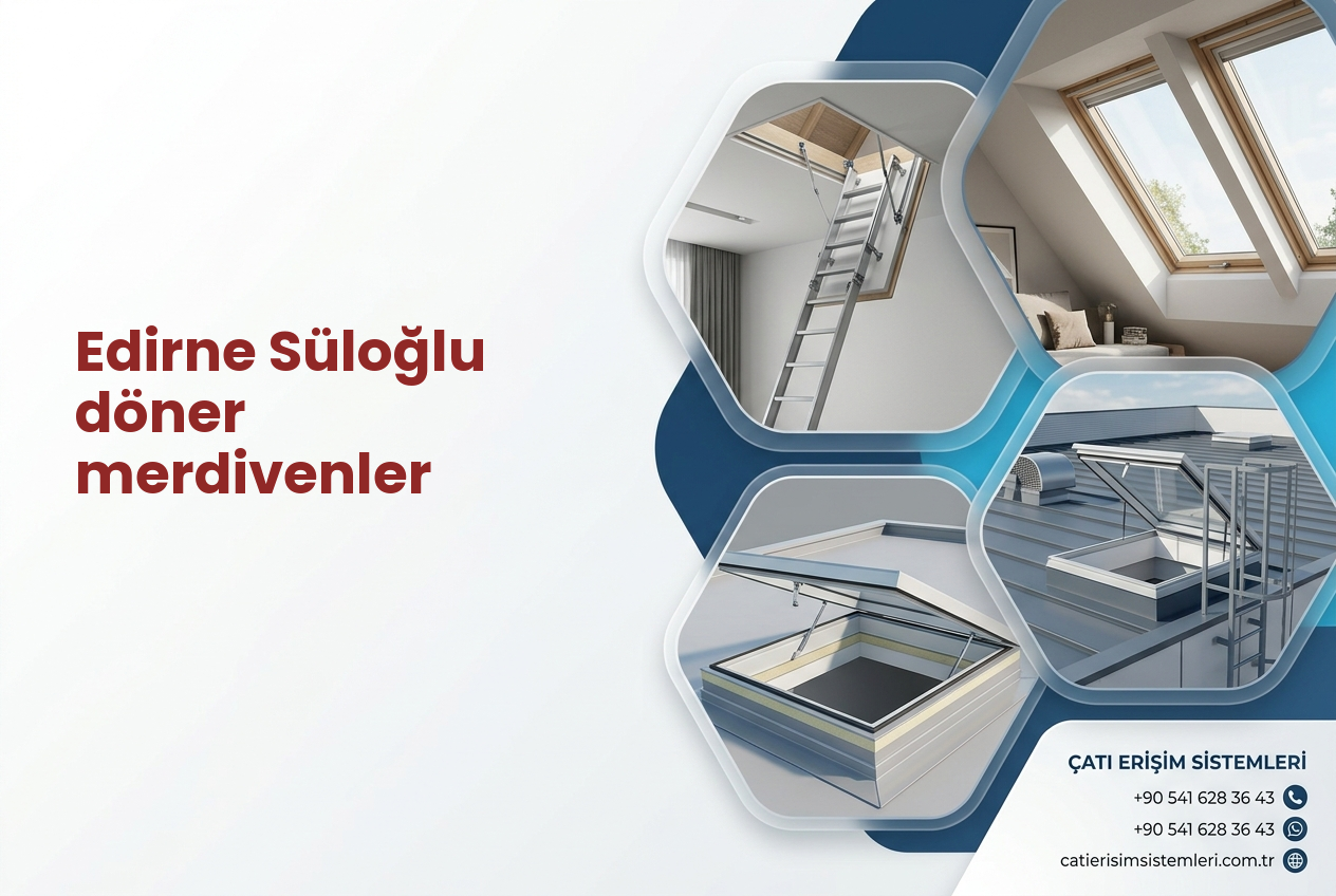 Edirne Süloğlu döner merdivenler