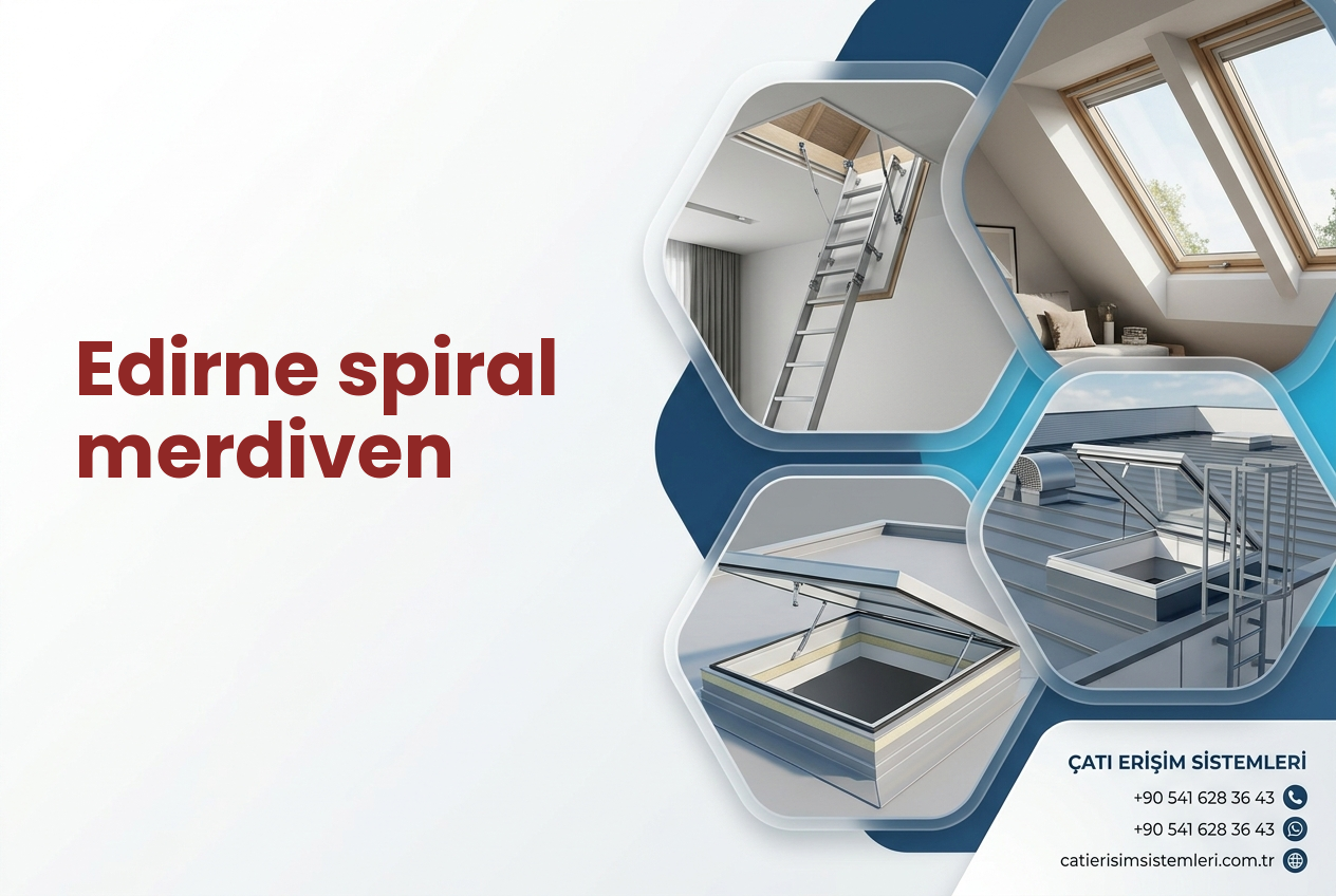 Edirne spiral merdiven
