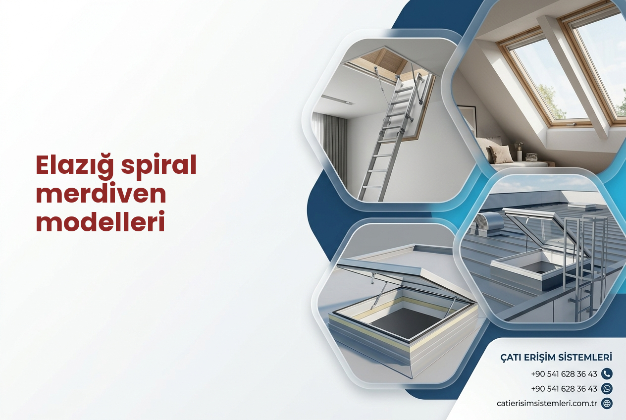 Elazığ spiral merdiven modelleri
