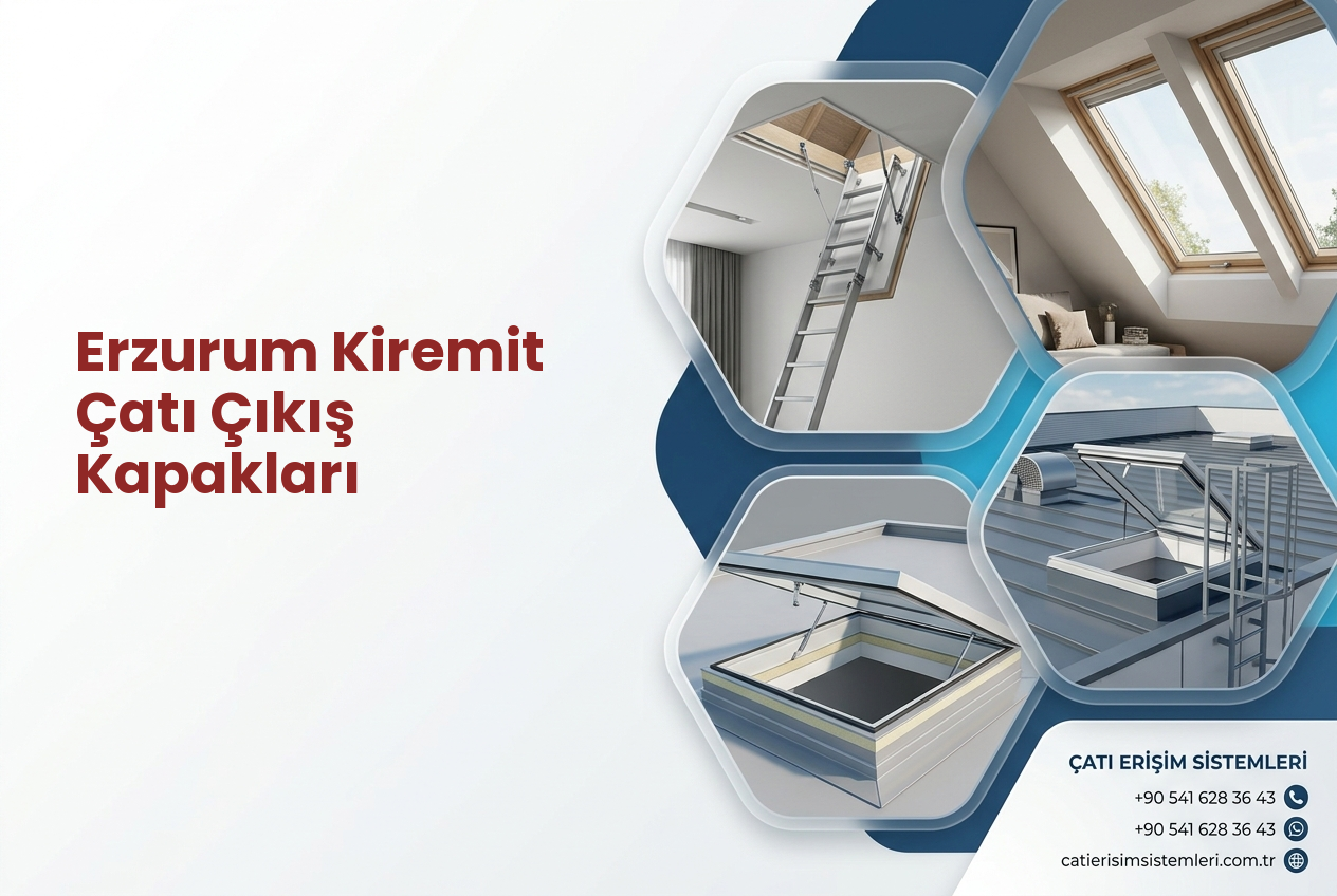 Erzurum Kiremit Çatı Çıkış Kapakları