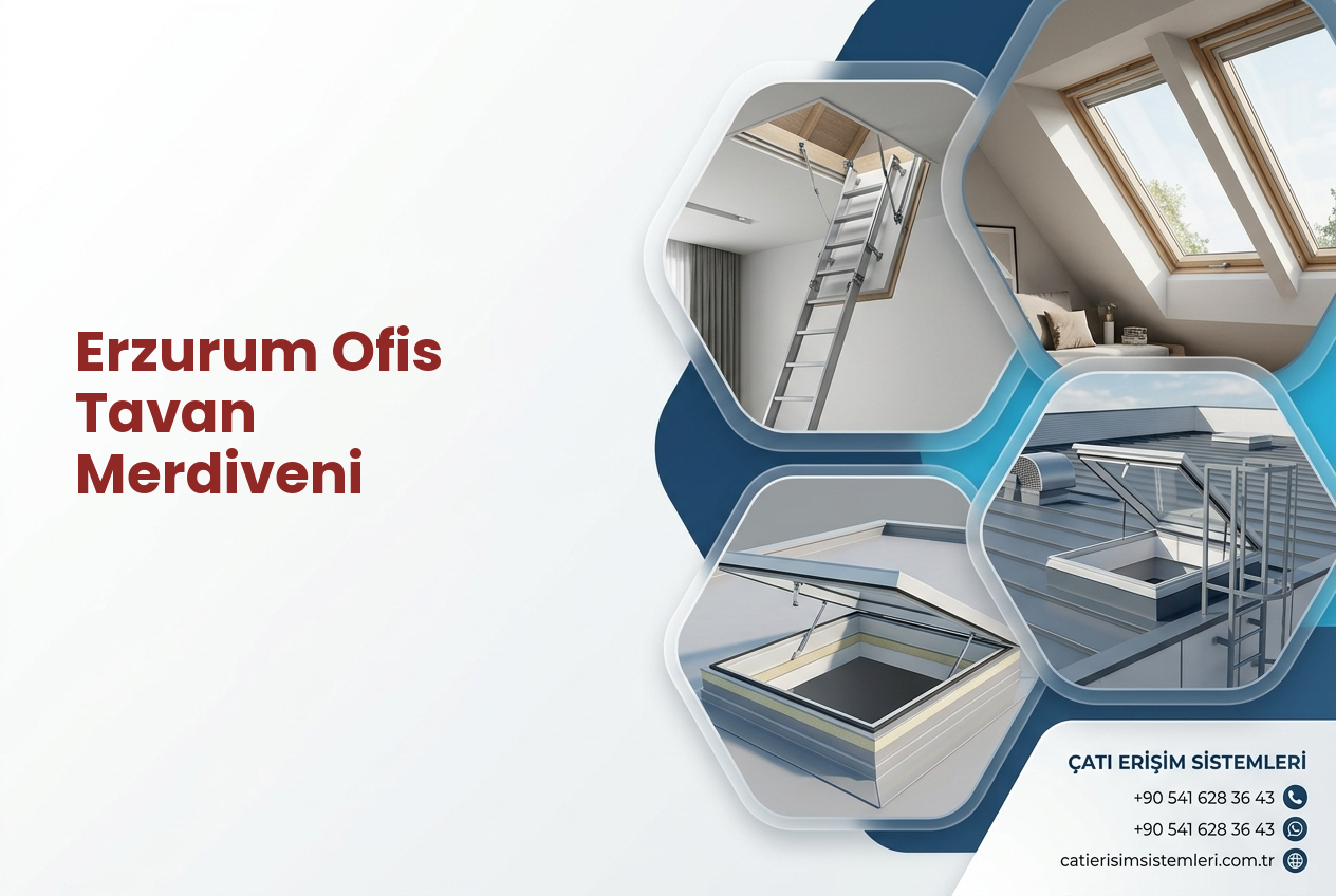 Erzurum Ofis Tavan Merdiveni