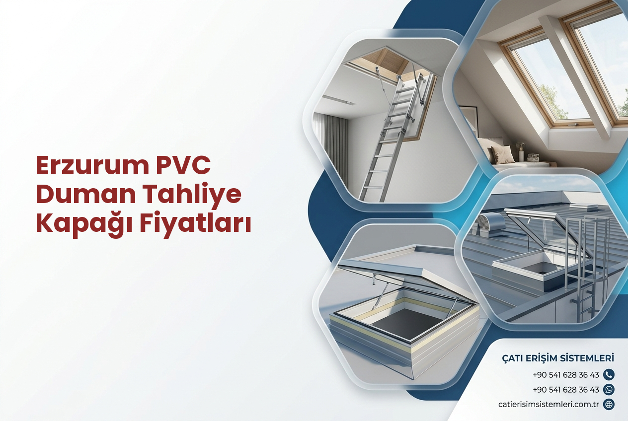 Erzurum PVC Duman Tahliye Kapağı Fiyatları