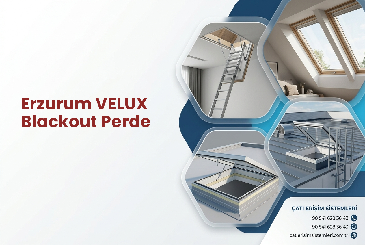 Erzurum VELUX Blackout Perde