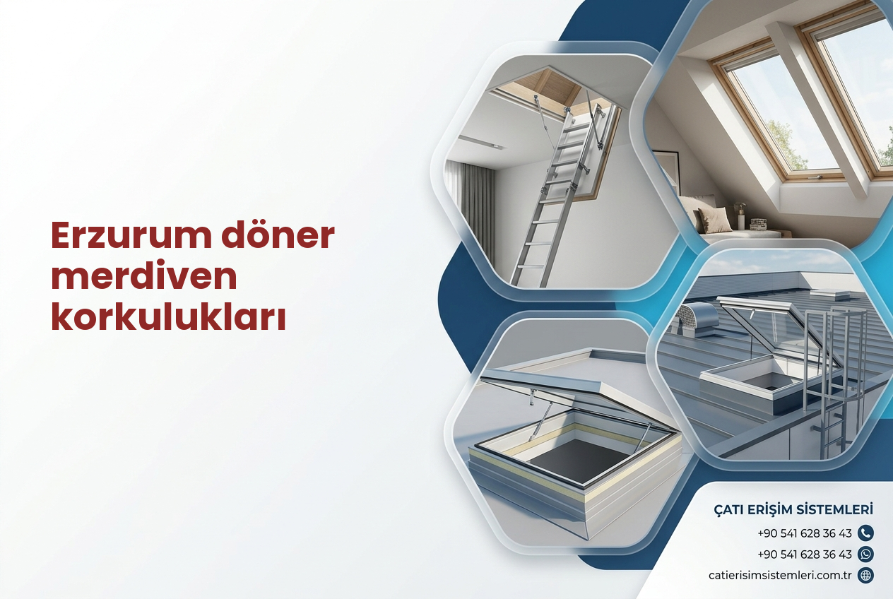 Erzurum döner merdiven korkulukları