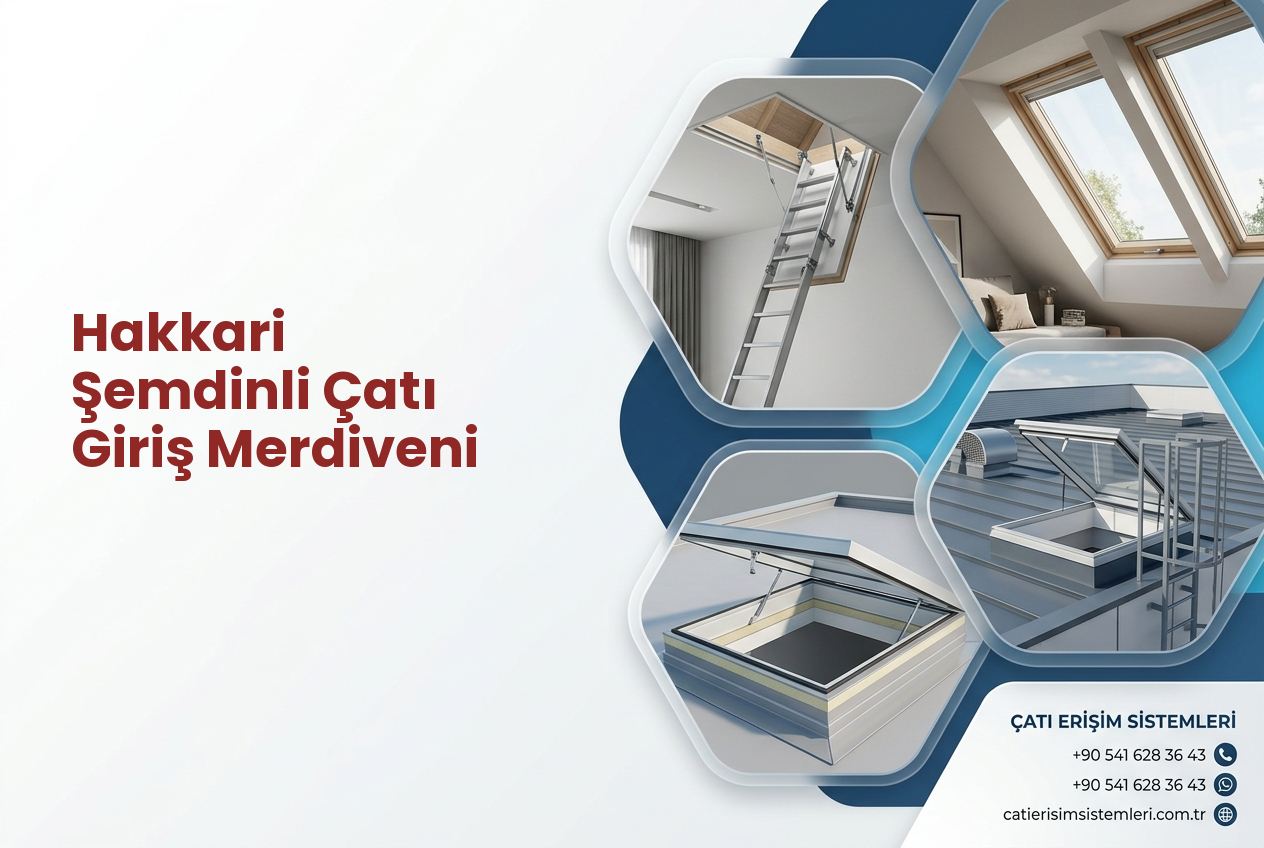 Hakkari Şemdinli Çatı Giriş Merdiveni
