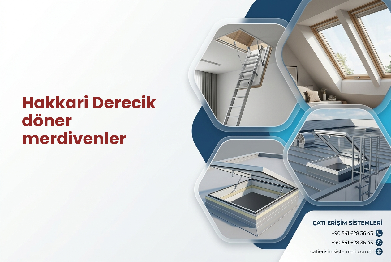 Hakkari Derecik döner merdivenler