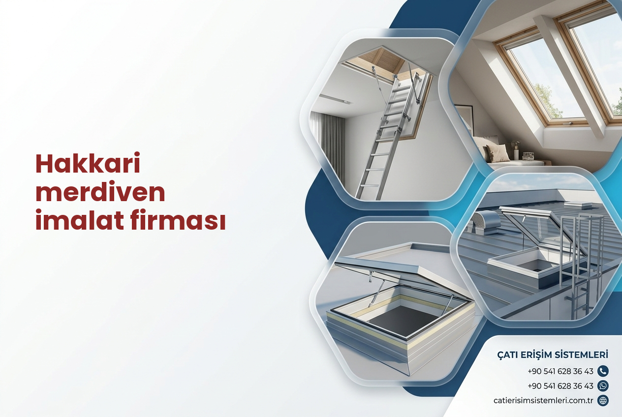 Hakkari merdiven imalat firması