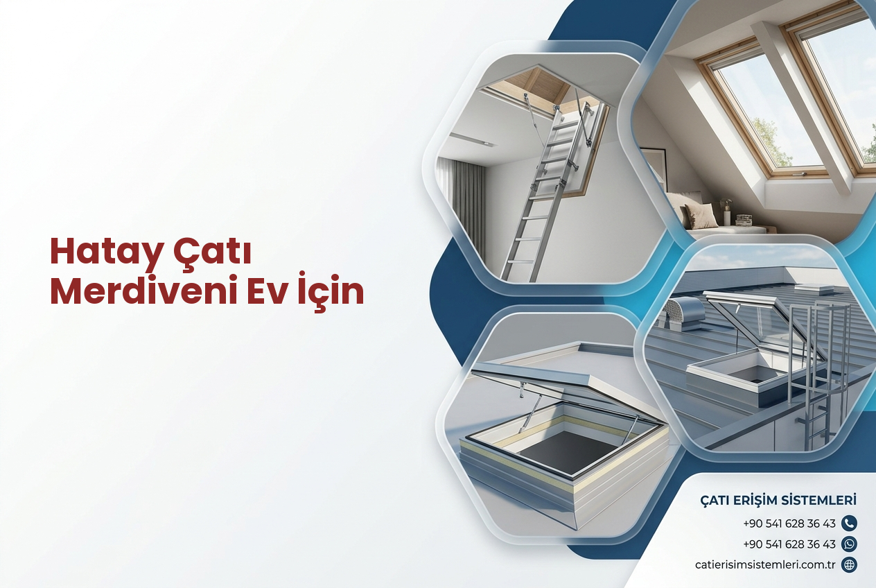 Hatay Çatı Merdiveni Ev İçin