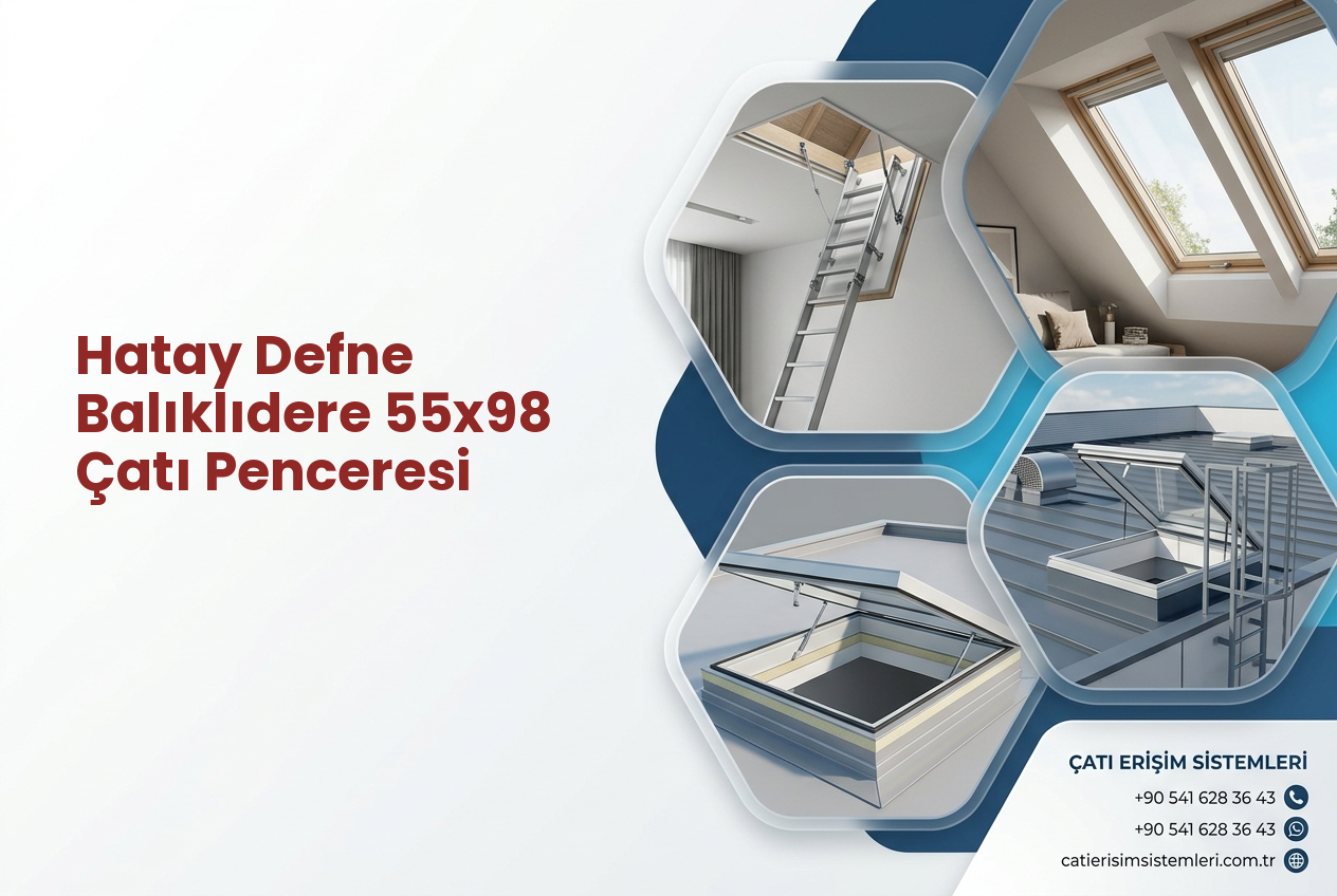Hatay Defne Balıklıdere 55x98 Çatı Penceresi