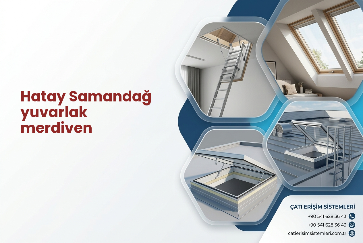 Hatay Samandağ yuvarlak merdiven