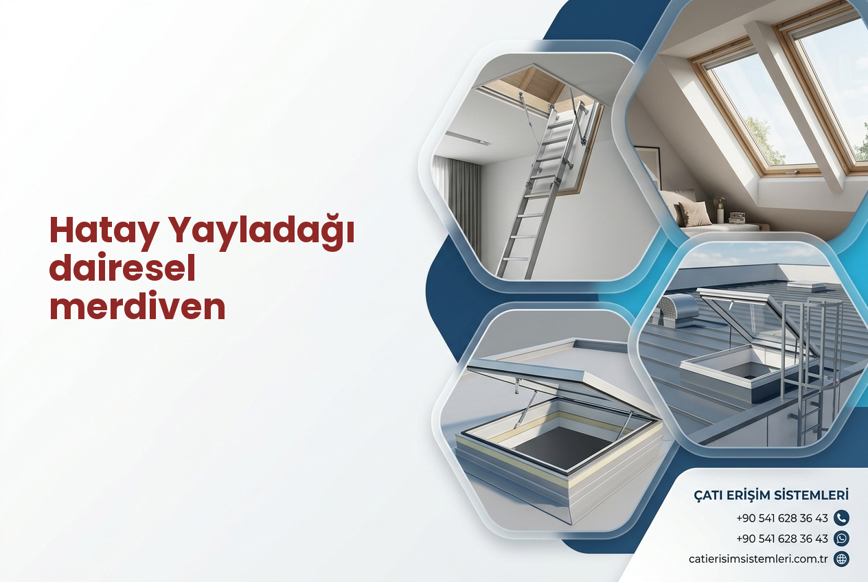 Hatay Yayladağı dairesel merdiven