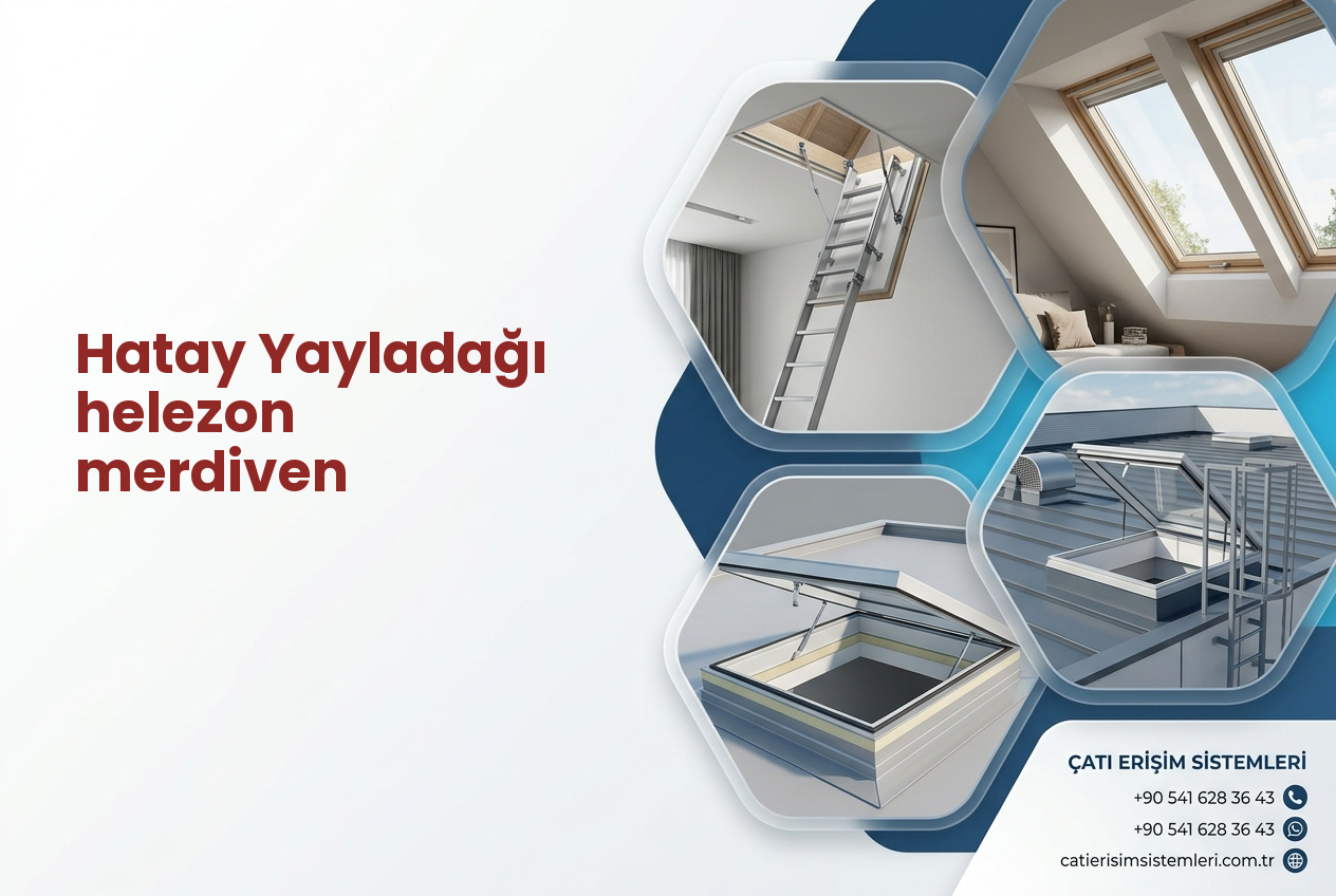 Hatay Yayladağı helezon merdiven