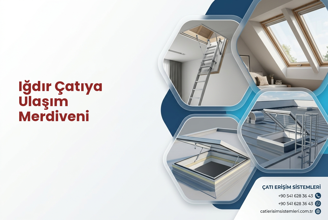 Iğdır Çatıya Ulaşım Merdiveni