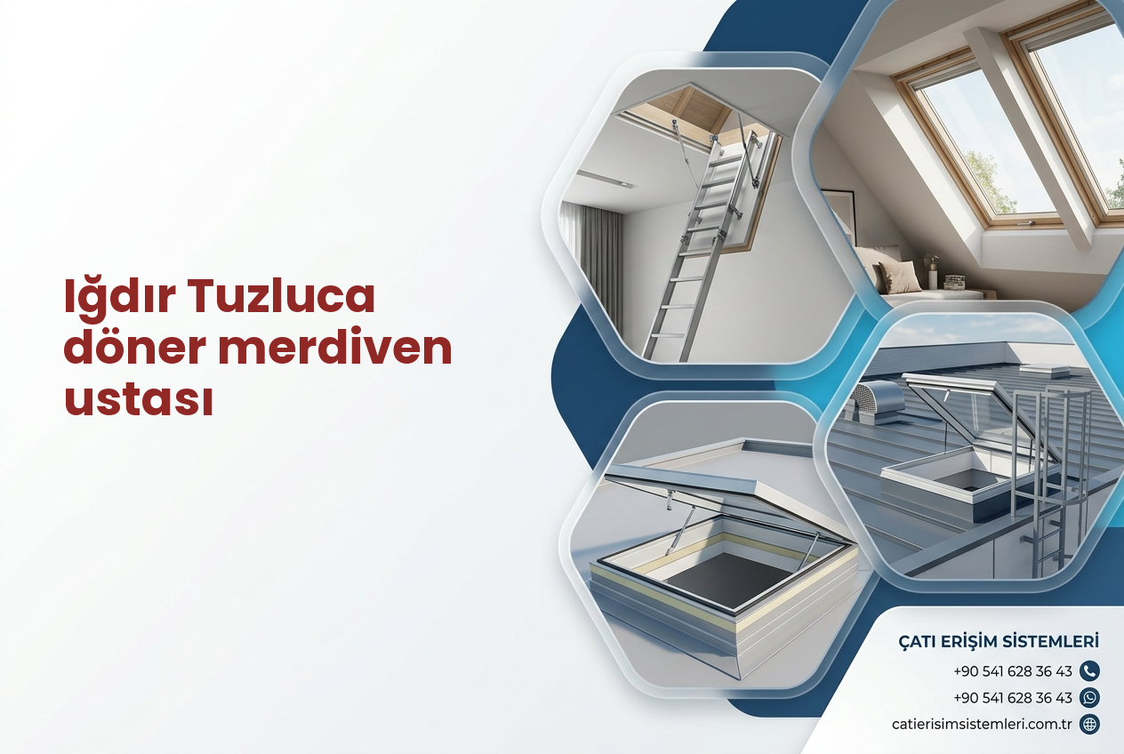 Iğdır Tuzluca döner merdiven ustası