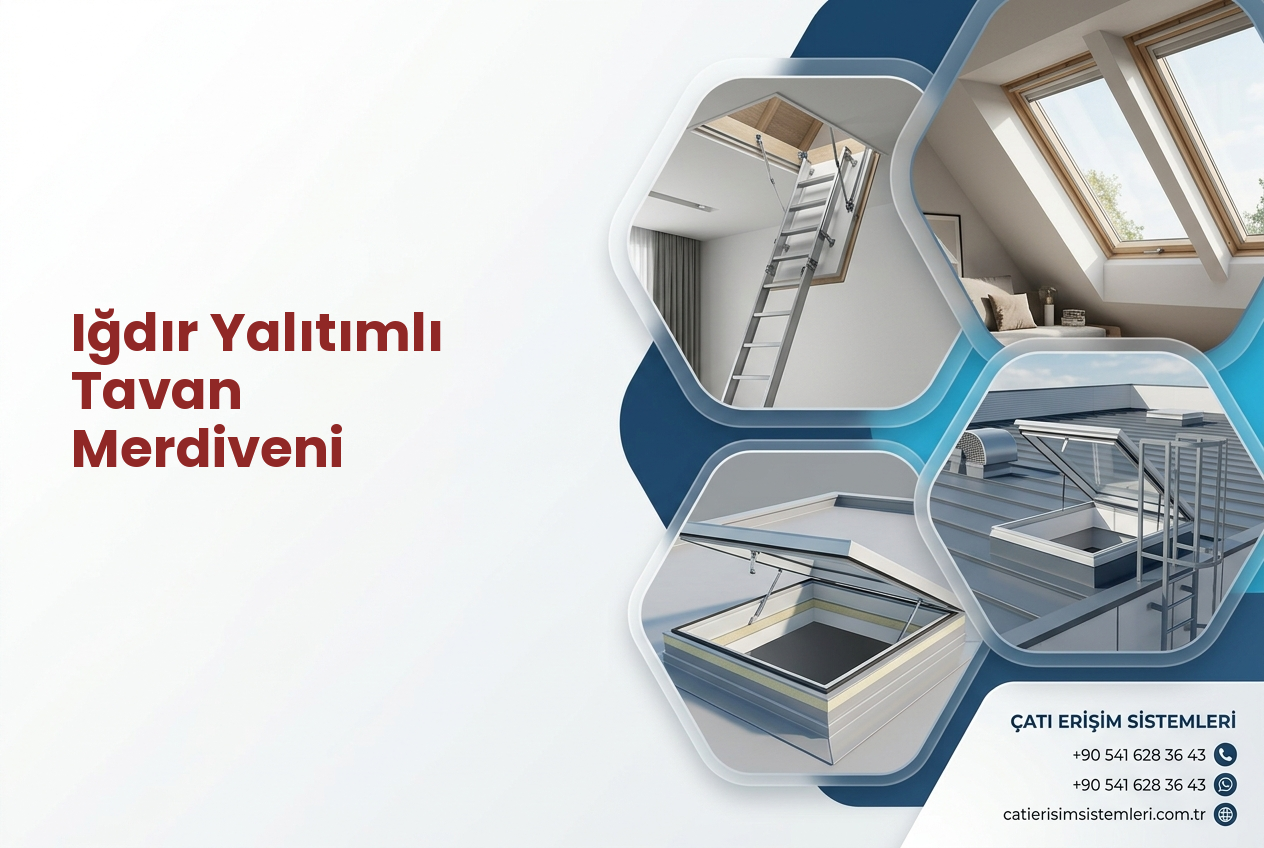 Iğdır Yalıtımlı Tavan Merdiveni