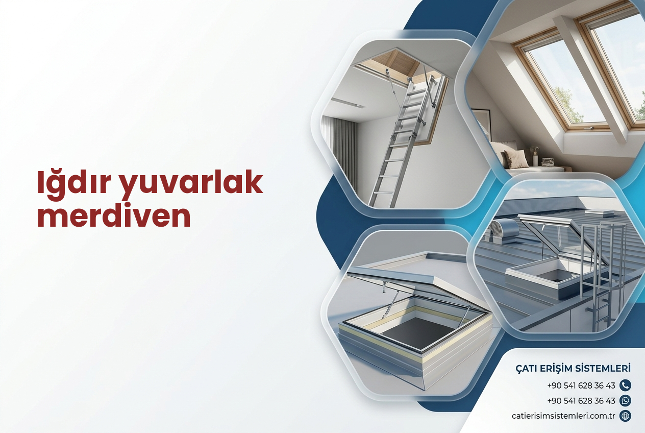 Iğdır yuvarlak merdiven