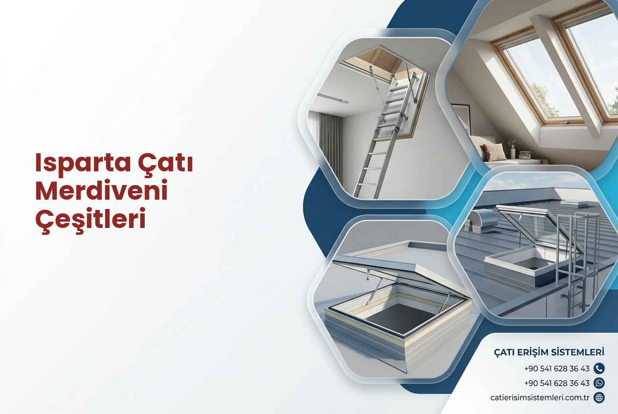 Isparta Çatı Merdiveni Çeşitleri