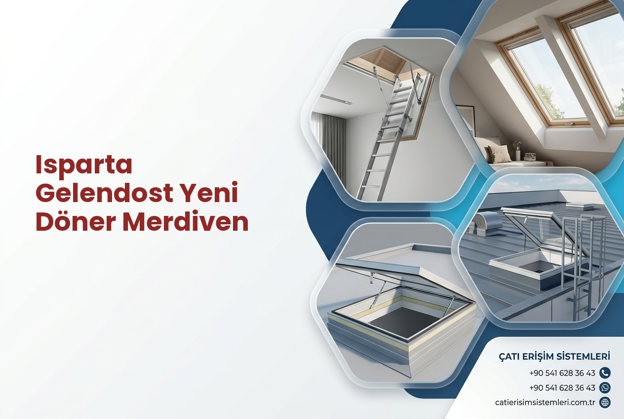 Isparta Gelendost Yeni Döner Merdiven