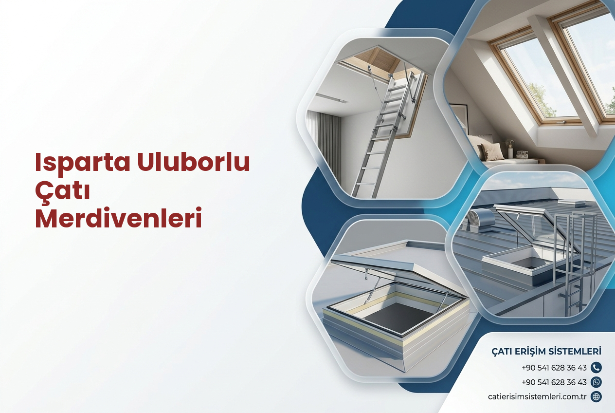 Isparta Uluborlu Çatı Merdivenleri