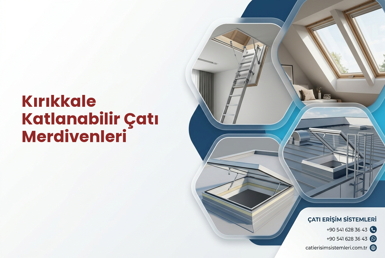 Kırıkkale Katlanabilir Çatı Merdivenleri