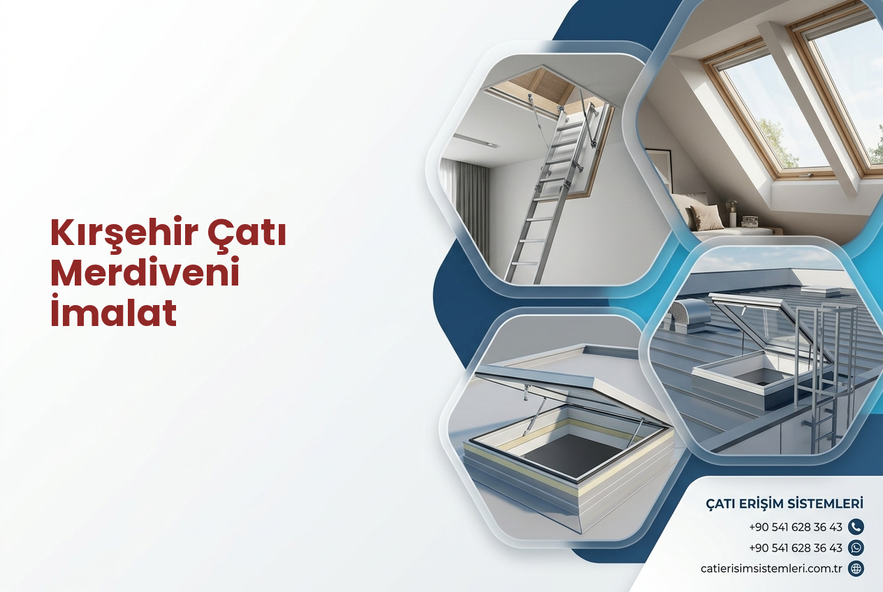 Kırşehir Çatı Merdiveni İmalat