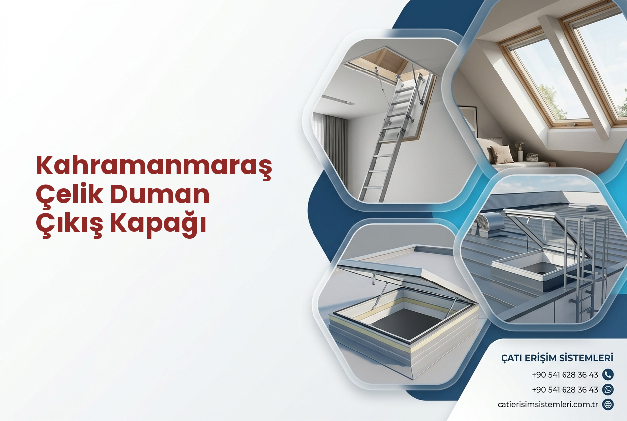 Kahramanmaraş Çelik Duman Çıkış Kapağı