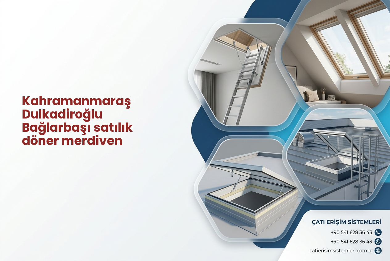 Kahramanmaraş Dulkadiroğlu Bağlarbaşı satılık döner merdiven