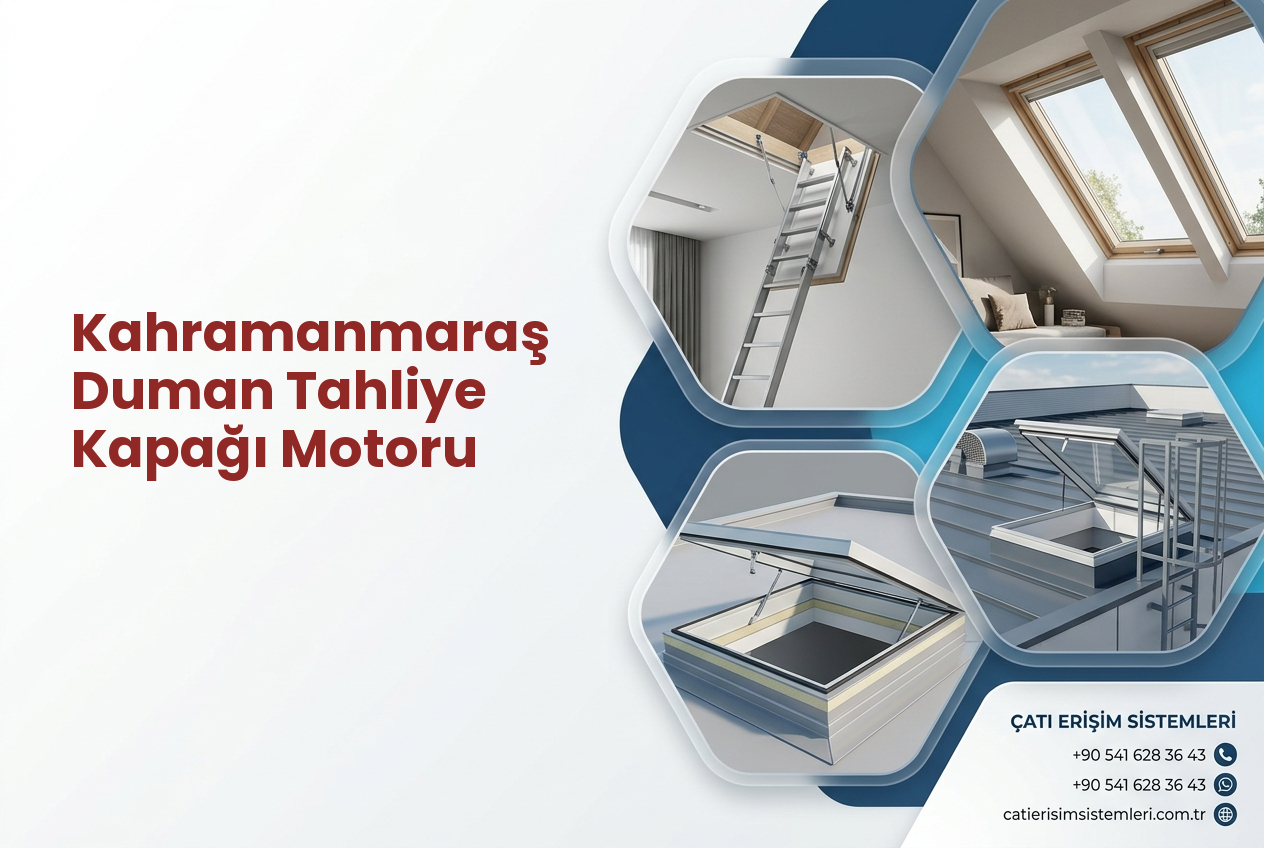Kahramanmaraş Duman Tahliye Kapağı Motoru
