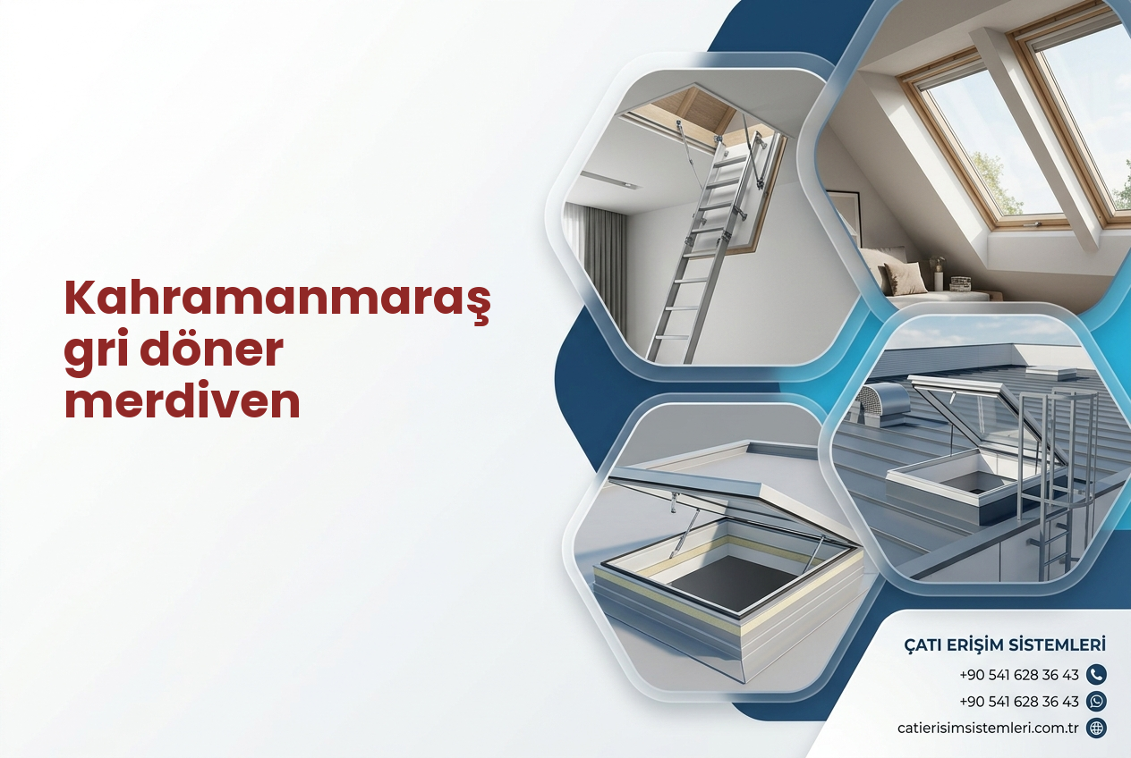 Kahramanmaraş gri döner merdiven