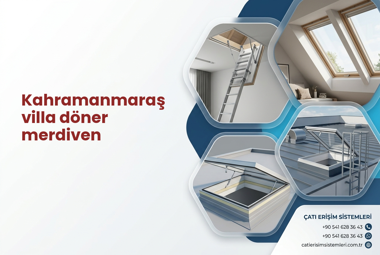 Kahramanmaraş villa döner merdiven