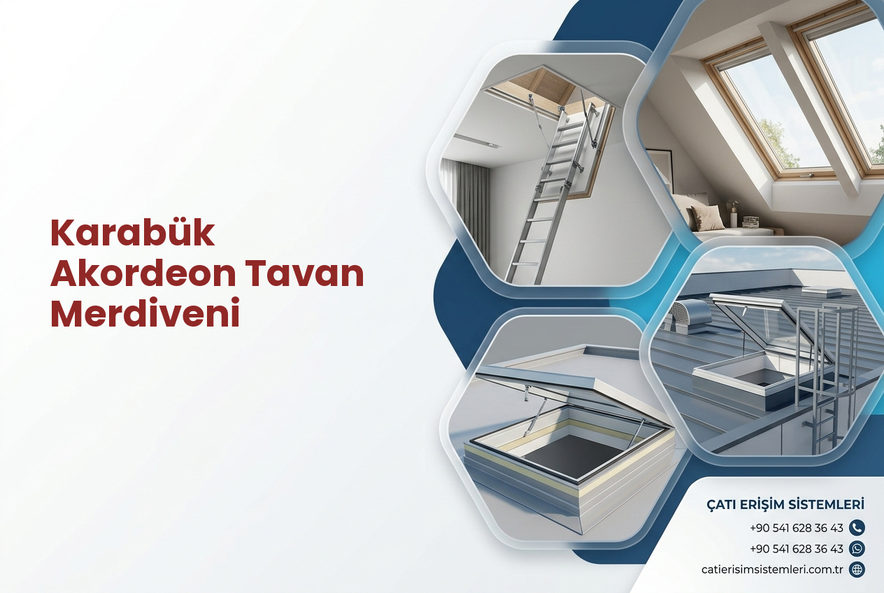 Karabük Akordeon Tavan Merdiveni